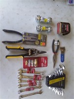 Tools - wrenches, pliers, tape measure and more