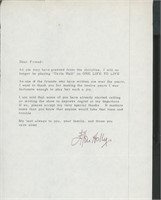 Ellen Holly signed letter