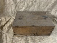 Wooden Box 17"x12 1/2"x6 3/4" Tall