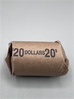 $20 Roll of Ike Dollars