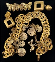 Gold Tone Jewelry - Napier, etc.
