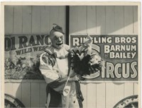 8x10 Children clown Ringling Museum of Circus