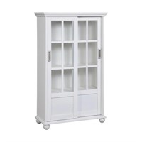 1 Ameriwood Home Aaron Lane Bookcase with Sliding