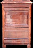 CIRCA 1840 BIEDEIMEIER MAHOGANY SECRETARY