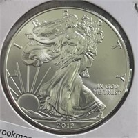 2012 American Eagle Silver GEM BU