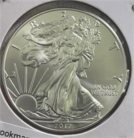 2012 American Eagle Silver GEM BU