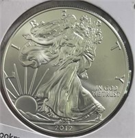 2012 American Eagle Silver GEM BU