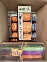 Misc. Box of Citronella Candles