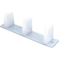 Sliding Closet Door Bottom Guide, 4-3/16 In.,