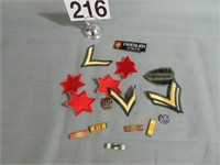 US Military Patches and Pins Vietnam Era