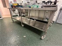 Eagle Stainless Steel Table on Casters