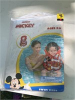 Mickey Mouse inflatable swim vest