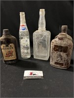 Vintage Iowa State/ Iowa and miscellaneous bottles