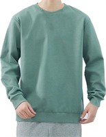 (U) Comfortwash Men's Pullover Long Sleeve Lightwe