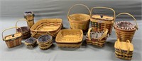 Collection of Longaberger Baskets