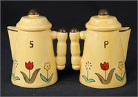 Country Time Coffee Pot Salt & Pepper Shakers