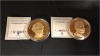 Abraham Lincoln & Barack Obama Comm. Coins