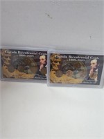 2 Lincoln Bicentennial cents sets