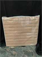 New inbox shower mat teak color measures 21.8“ x