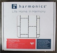 Harmonics Tile 2X4 Brick-Joint Mosaic 6 Sheets $70