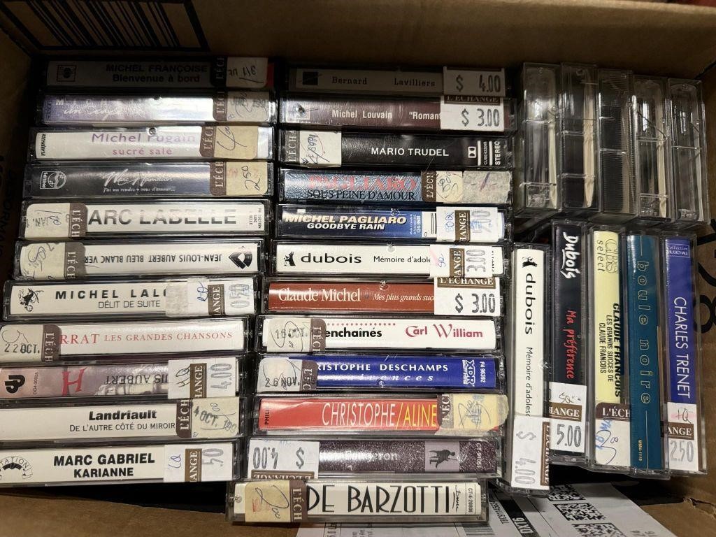 Cassette Tapes : Various Artist : 50 pcs