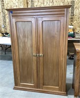 Wood cabinet-44.75 x 14.5 x 65