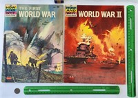 1962 & '64 How & Why Wonder book of WWI & WWII