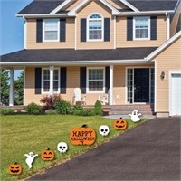 Trick or Treat - Yard Sign  Set of 8
