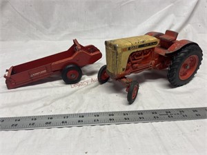 McCormick spreader and case 930 tractor