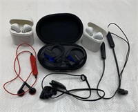 Earbuds and wireless Headphones