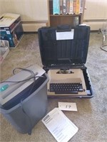 Sears electric typewriter
