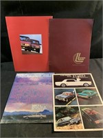 Original car brochures