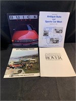 Lot of original car brochures