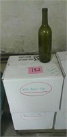 (2) Cases Antique Green Bottles