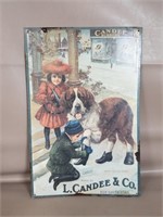 Vintage L, Candee & Co New Haven CT Rubbers Metal