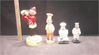 4 PIECE LOT OF COLLECTIBLE FIGURES