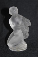 Lalique Frosted Glass Figure Group,