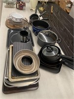 Lot of pots and pans, cookware