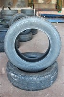 PAIR OF CONTINENTAL 225/65/17 TIRES
