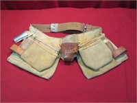 Leather Carpenters Tool Bags w/ Belt