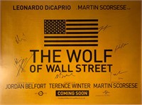 Autograph Walf of Wall Street Poster
