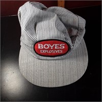 Vintage Boyes explosives hat (FC)