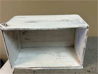 wooden box 10.5" x 6.5" x 5.5"