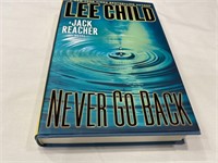 E1) Lee Child’s Jack Reacher Hardback Novel
