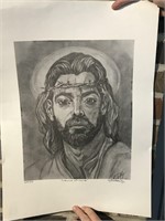 Signed Print of Lament of Christ