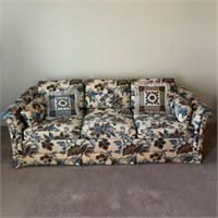 Ethan Allen Couch Fabric Good Condition