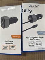 2 ZGEAR CHARGERS