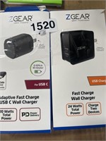 2 ZGEAR CHARGERS