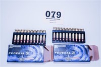 40 ROUNDS OF FEDERAL POWERSHOK 360 BUCKHAMMER 180G