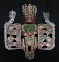 Sri Lanka Demon Exorcism Mask "Rare" - Mid Century